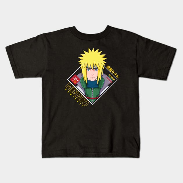 Minato Kids T-Shirt by TeeTowArt